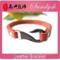 Leather Bracelet For Men Fashion Sport Style Leather Braceelt For Men